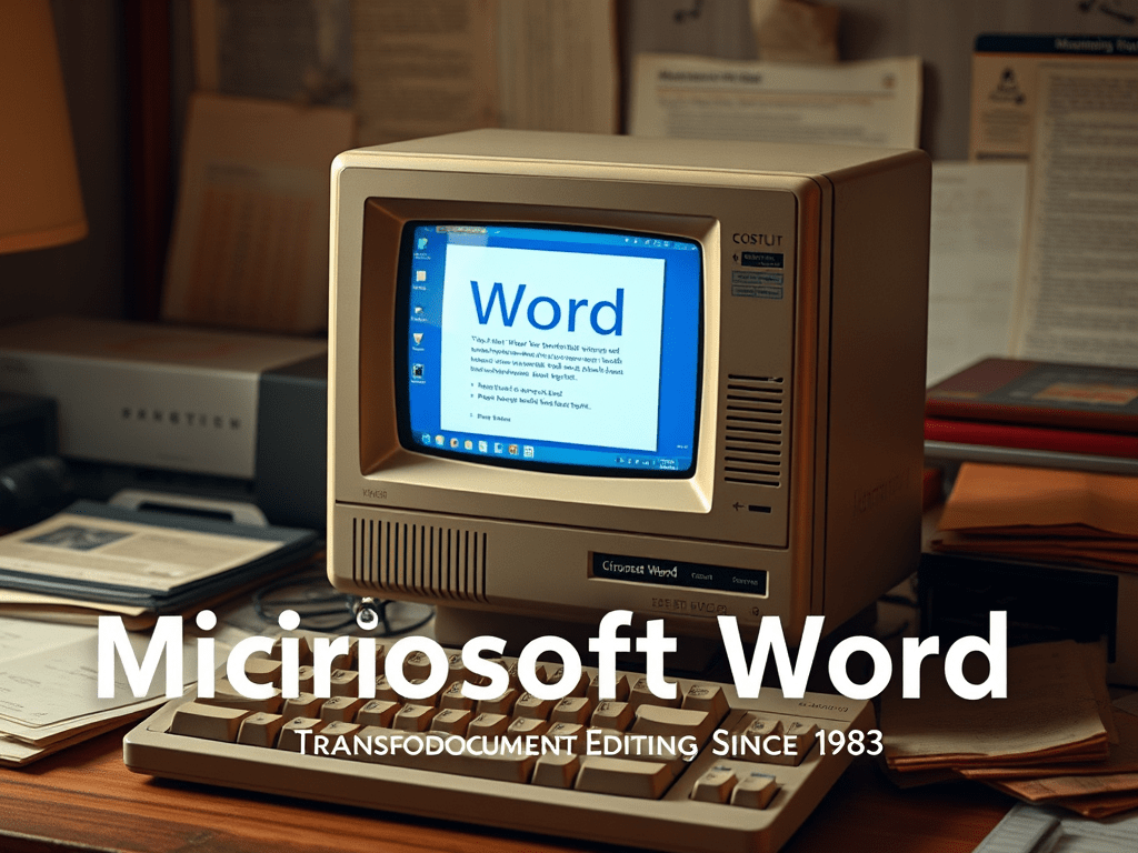 Microsoft Word: Transforming Document Editing Since&nbsp;1983
